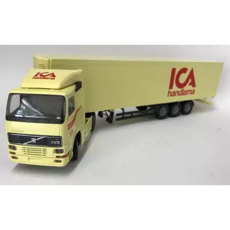 Marketplace : VOLVO FH 12 Avec remorque frigo 3 essieux HANDLAMA - ...