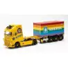 Marketplace : VOLVO FH GL 4x2 avec remorque conteneur 3 essieux XL ...