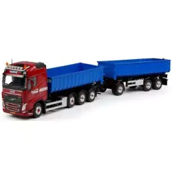 Marketplace : VOLVO FH04 Globetrotter 8x4 benne déposable et remorq...