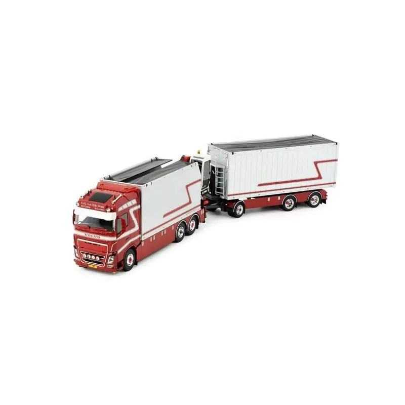 Marketplace : VOLVO FH04 Globettroter 6x4 porteur avec grue de char...