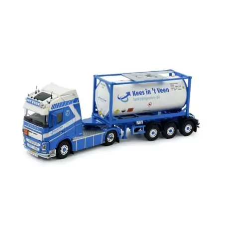 Marketplace : VOLVO FH04 GL 4x2 avec remorque citerne 3 essieux KEE...