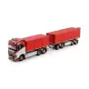 Marketplace : VOLVO FH04 GL 6x2 porteur avec remorque 2+2 Essieux H...