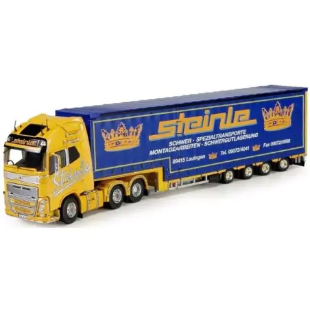 Marketplace : VOLVO FH04 Globetrotter XL 6x2 avec semi bachée 4 ess...