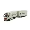 Marketplace : VOLVO FH05 XL 6x4 porteur avec remorque 2 essieux BOS...