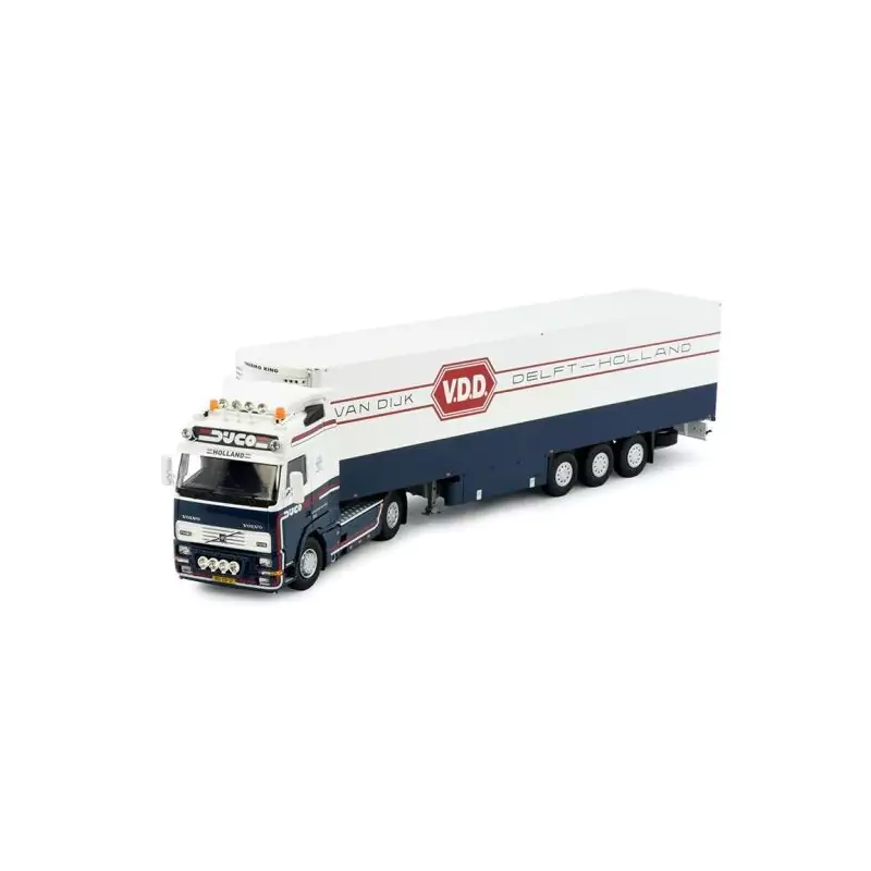 Marketplace : VOLVO FH16 GL 4x2 avec remorque frigo 3 Essieux DIJCO...