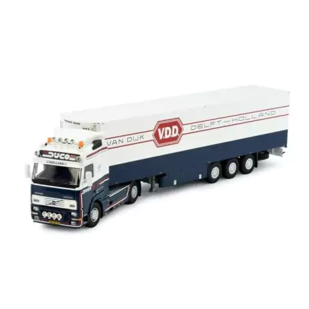 Marketplace : VOLVO FH16 GL 4x2 avec remorque frigo 3 Essieux DIJCO...