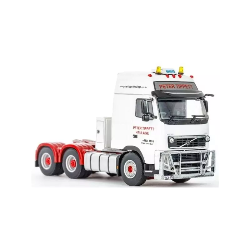 Marketplace : VOLVO FH3 Globetrotter XXL 6x4 PETER TIPPET - WSI - 1:50