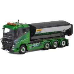 Marketplace : VOLVO FH4 8x4 benne déposable Hakarps - WSI - 1:50