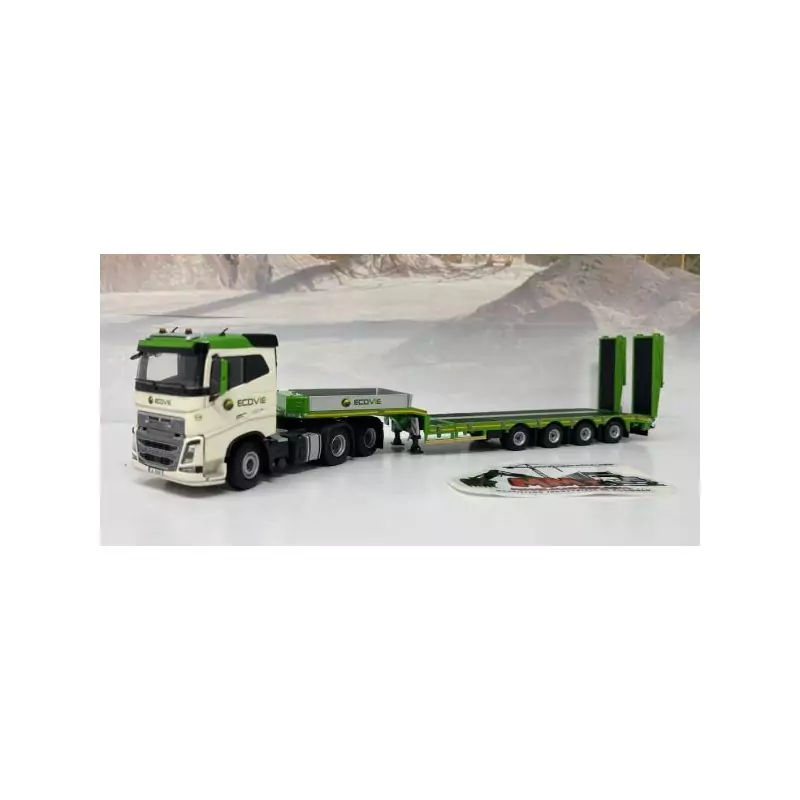 Marketplace : VOLVO FH4 750 6x4 avec porte engins 4 Essieux ECOVIE ...