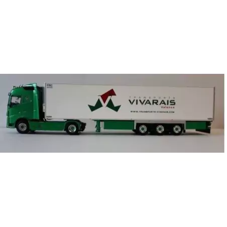 Marketplace : VOLVO FH4 GL 4x2 avec remorque frigo 3 Essieux VIVARA...