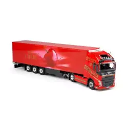 Marketplace : VOLVO FH4 Globetrotter GESUKO 4x2 avec semi frigorifi...