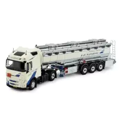 Marketplace : VOLVO FH5 GL 4x2 avec remorque citerne 3 essieux VEND...