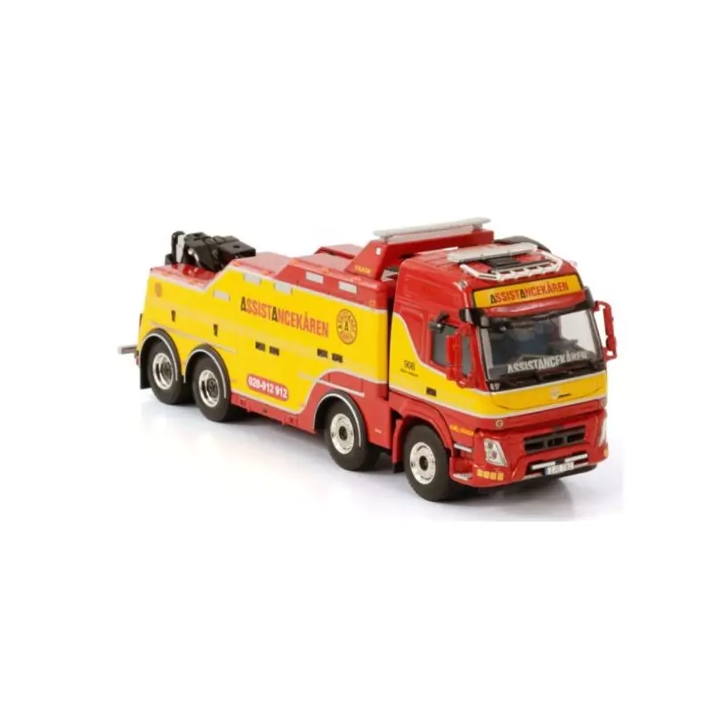 Marketplace : VOLVO FMX GLOBETROTTER 8x4 dépanneuse - WSI - 1:50