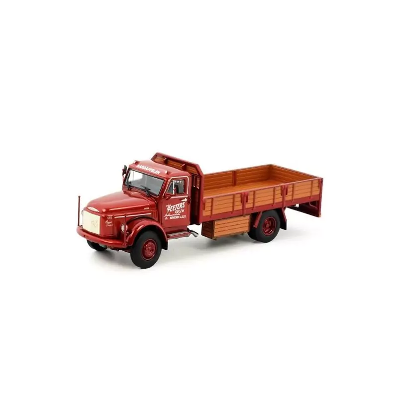 Marketplace : VOLVO 495 porteur plateau 4x2 PEETERS - Tekno - 1:50
