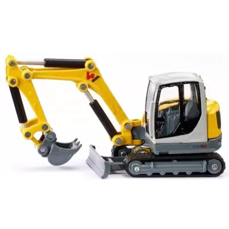 Marketplace : Mini pelle WACKER NEUSON ET65 - Siku - 1:50