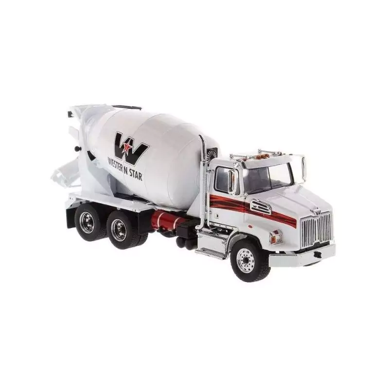 Marketplace : WESTERN STAR 4700SB Toupie 6x4 Blanc - Diecast Master...