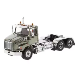 Marketplace : WESTERN STAR 4700SB 6x4 gris - Diecast Masters - 1:50