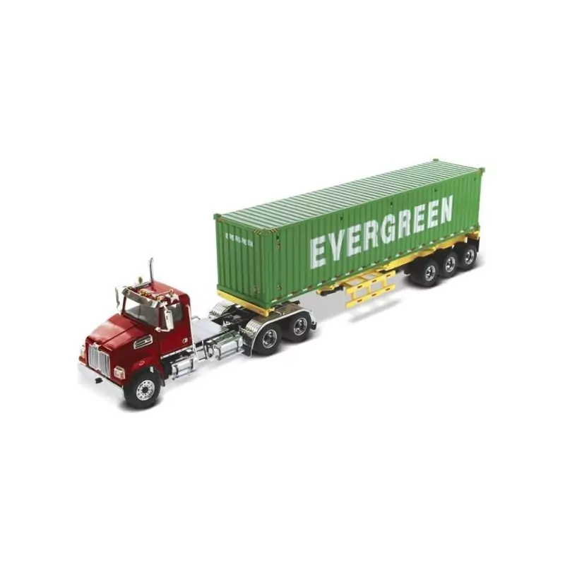 Marketplace : WESTERN STAR 4700SB 6x4 avec porte container et conta...