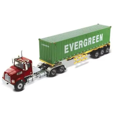 Marketplace : WESTERN STAR 4700SB 6x4 avec porte container et conta...