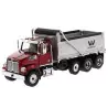 Marketplace : WESTERN STAR 4700SF Benne 4 Essieux Rouge - Diecast M...