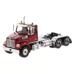Marketplace : WESTERN STAR 4700SF 6x4 Rouge - Diecast Masters - 1:50