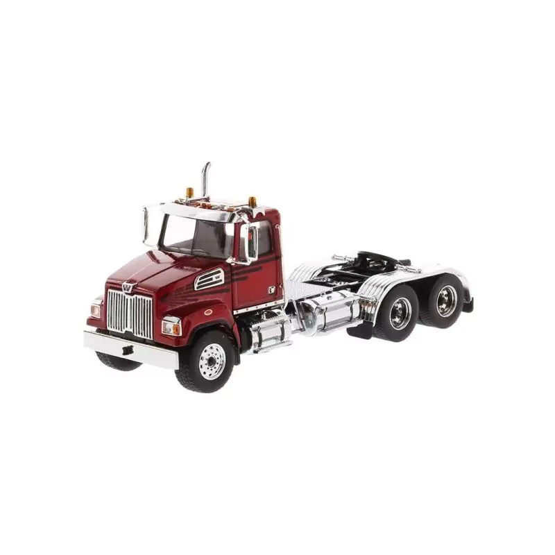 Marketplace : WESTERN STAR 4700SF 6x4 Rouge - Diecast Masters - 1:50
