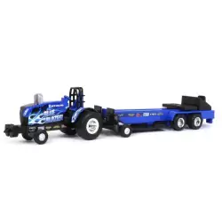 Marketplace : Tracteur NEW HOLLAND Bleu Blaz - ERTL - 1:64