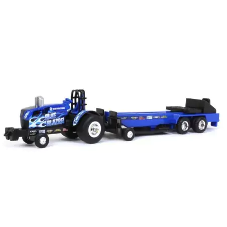 Marketplace : Tracteur NEW HOLLAND Bleu Blaz - ERTL - 1:64