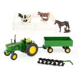 Marketplace : Tracteur avec accessoires et animaux JOHN DEERE 4020 ...
