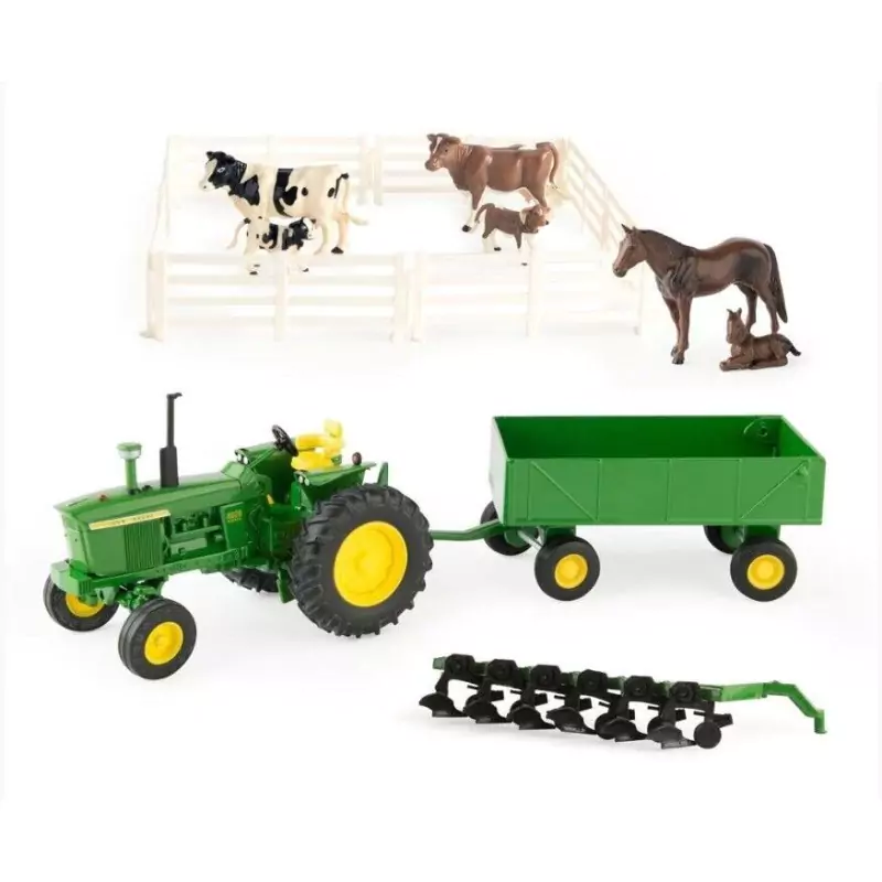 Marketplace : Tracteur avec accessoires et animaux JOHN DEERE 4020 ...