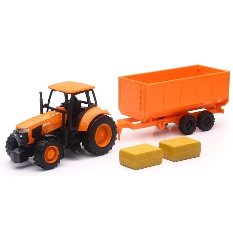 Marketplace : Tracteur avec benne KUBOTA M5-111 - NEWRAY - 1:32