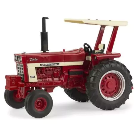 Marketplace : Tracteur avec canopy International 1066 - ERTL - 1:32