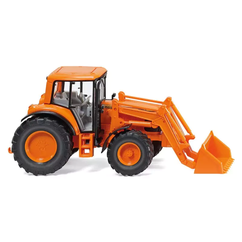 Marketplace : Tracteur avec chargeur 6920 S JOHN DEERE - WIKING - 1:87