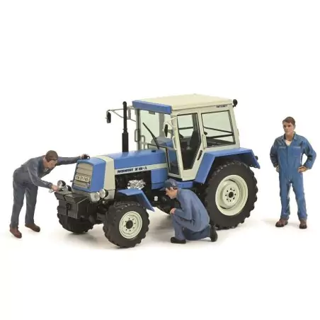 Marketplace : Tracteur avec figurines Fortschritt ZT 323 - SCHUCO -...