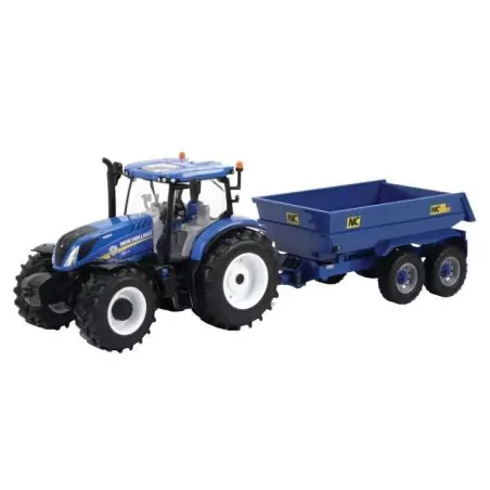 Marketplace : Tracteur avec remorque NC NEW HOLLAND T6.175 - BRITAI...