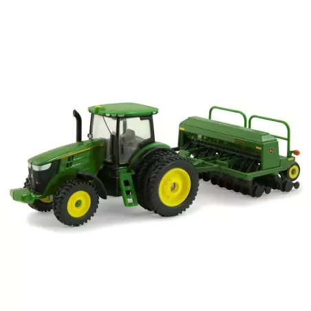 Marketplace : Tracteur avec roues jumelées arrières JOHN DEERE 7215...