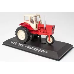 Marketplace : Tracteur BELARUS MTZ-50H de 1962 à 1985 - IXO - 1:43