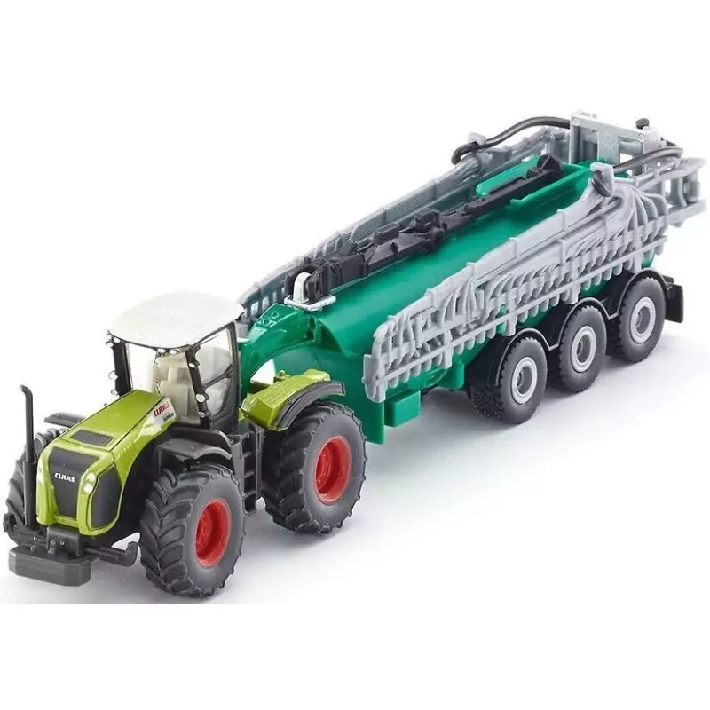 Marketplace : Tracteur CLAAS XERION 5000 Avec tonne SAMSON 3 Essieu...