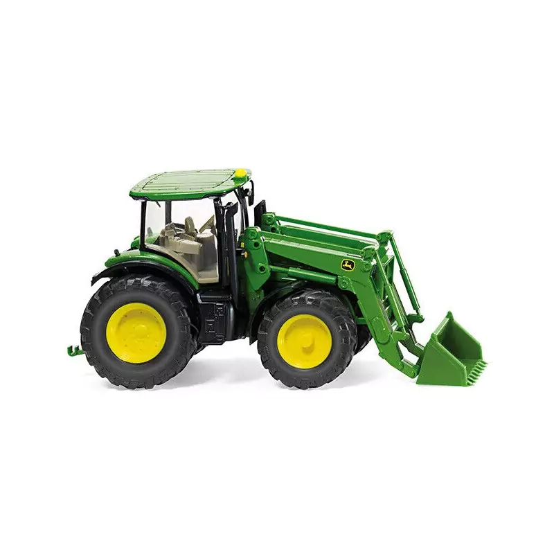 Marketplace : Tracteur équipé d'un chargeur avec godet JOHN DEERE 7...