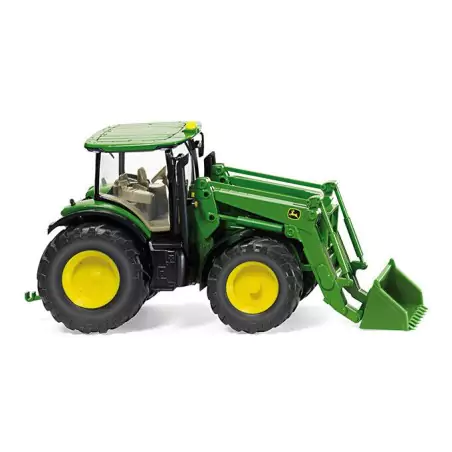 Marketplace : Tracteur équipé d'un chargeur avec godet JOHN DEERE 7...