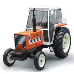 Marketplace : Tracteur FIAT 880 2 roues à cabine blanche - REPLICAG...
