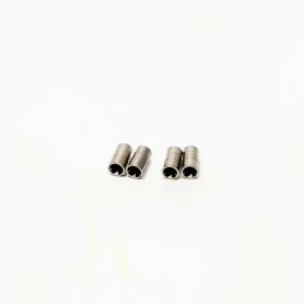 4 Sorties échappement ø2 X 4 mm avec pré-trou en laiton - CPC |Pièc...