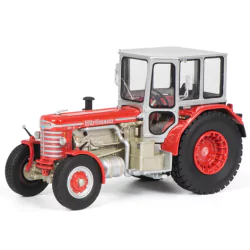 Marketplace : Tracteur HURLIMANN DH6 couleur rouge en résine - SCHU...