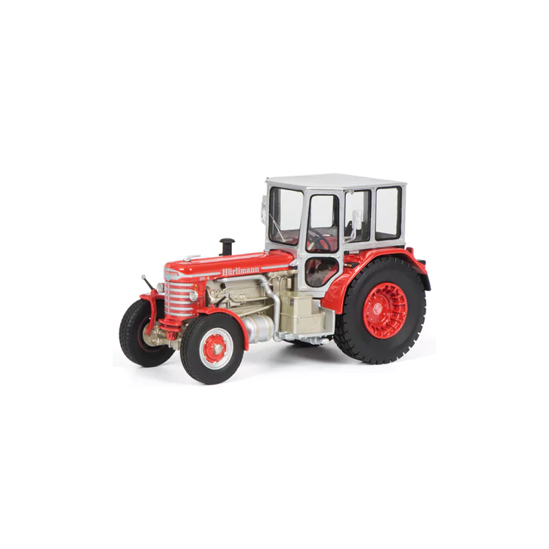 Marketplace : Tracteur HURLIMANN DH6 couleur rouge en résine - SCHU...