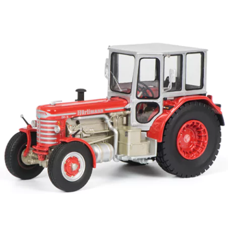 Marketplace : Tracteur HURLIMANN DH6 couleur rouge en résine - SCHU...