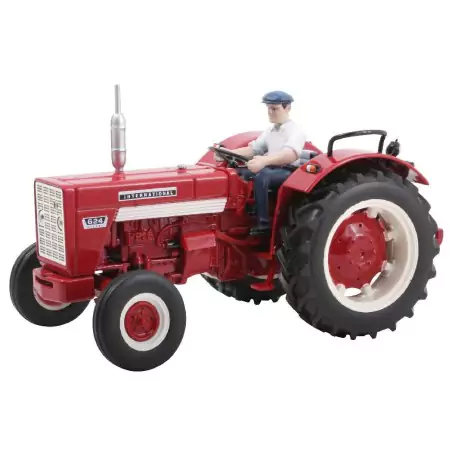 Marketplace : Tracteur IH 624 accompagné d'une figurine - REPLICAGR...