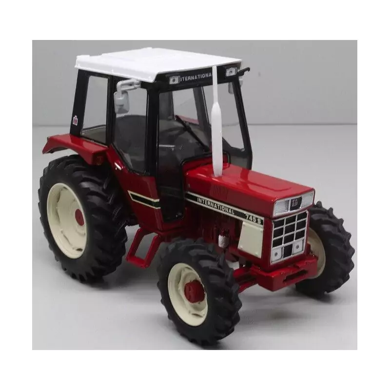 Marketplace : Tracteur IH 745 S avec masse déclipsable et capot mot...
