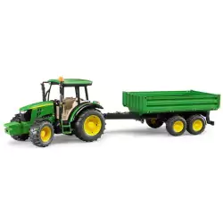 Marketplace : Tracteur JOHN DEERE 5115 M avec remorque basculante 2...