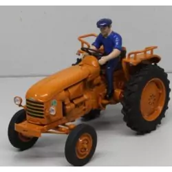 Marketplace : Tracteur RENAULT D35 accompagné d'une figurine - REPL...
