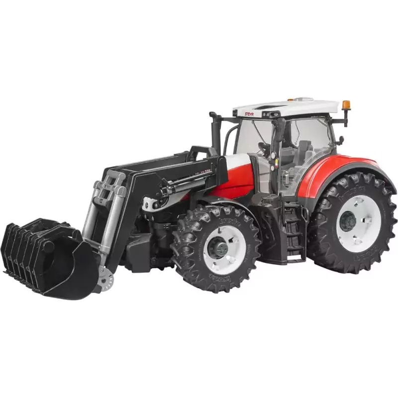 Marketplace : Tracteur STEYR 6300 TERRUS CVT équipé du chargeur ave...